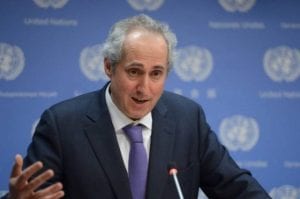 UN Secretary-General’s spokesman, Stephane Dujarric