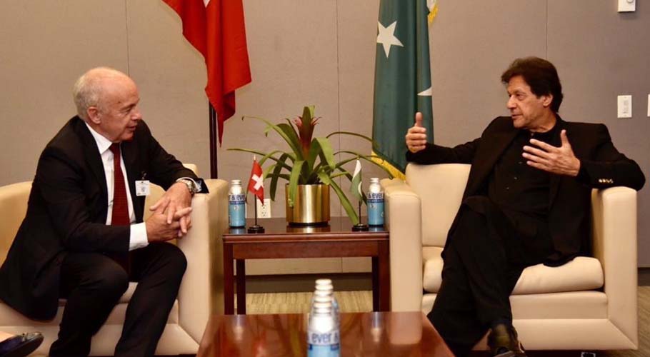 PM meets Swiss President on sidelines of UNGA session
