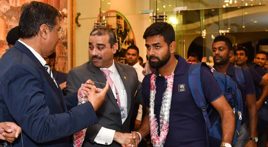 Sri Lanka cricket team arrives in Pakistan for ODI matches