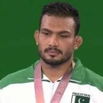 Pakistani wrestler Inam wins gold medal, makes nation proud
