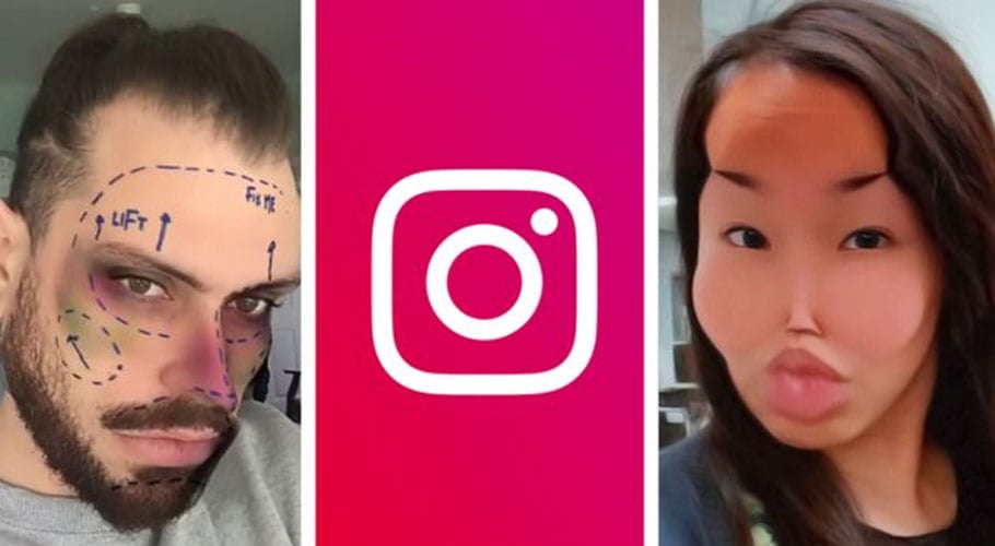 Instagram bans 'cosmetic surgery' filters over mental health concerns