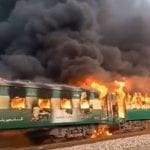 Train fire in Rahim Yar Khan killed 13, injured several