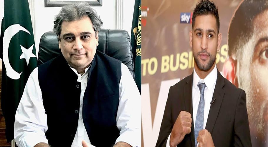 Ali Zaidi and Amir Khan taking credit for squash player's treatment