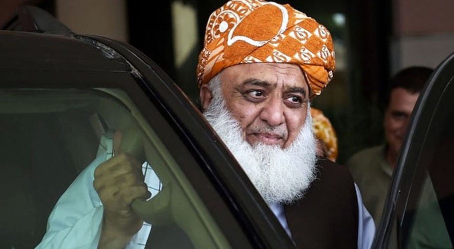 Maulana Fazal laves for Gaza