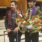Football players arrives in Pakistan to play exhibition matches