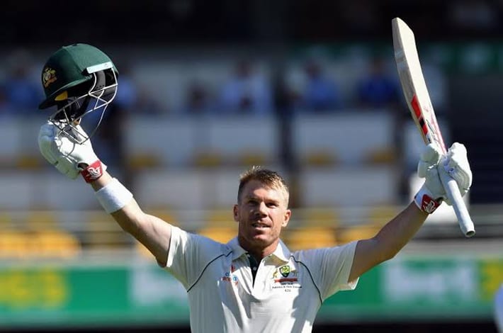 David Warner scores first century after a year-long ban