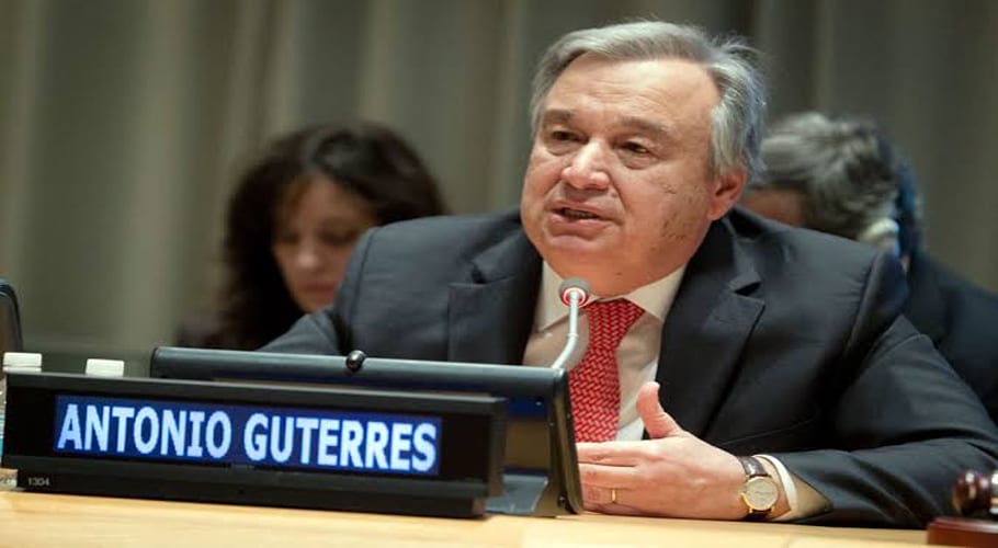 U.N chief expresses serious concerns about North Korea's weapons