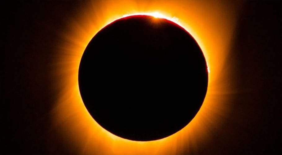 Partial solar eclipse from Iceland to India on Tuesday