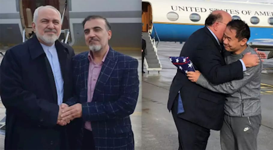 American student freed by Iran in prisoner exchange