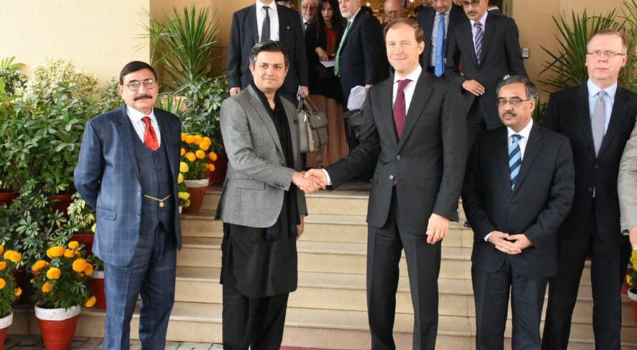 Honored to host Russian Trade and Industry Minister: Hammzad Azhar
