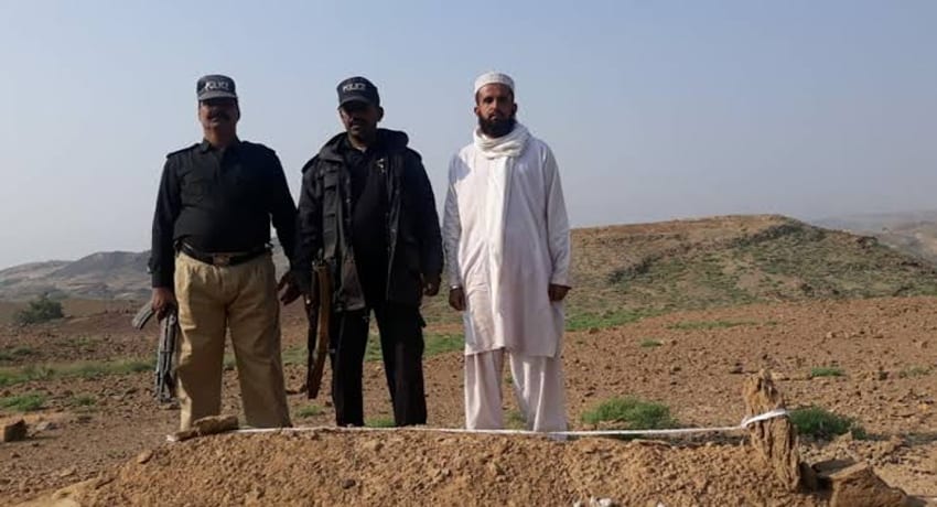 A girl was allegedly stoned to death in Dadu