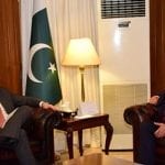 Afghan peace talk: US Ambassador Khalilzad meets FM Qureshi