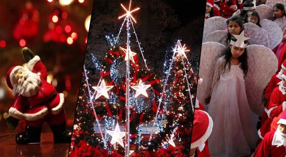 Christians celebrate Christmas today