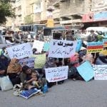 Karachi Press Club: Teachers’ protest enters fourth day