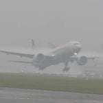 Dense fog affects flight operations at Islamabad airport