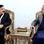 Sheikh Rasheed calls on CM Usman Buzdar