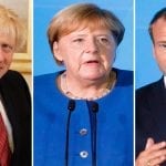 Johnson, Markel, Macron urge Iran not to withdraw nuclear deal