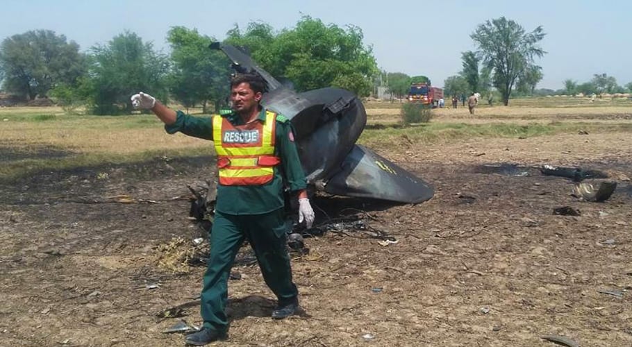 PAF jet crashes while on training mission near Mianwali