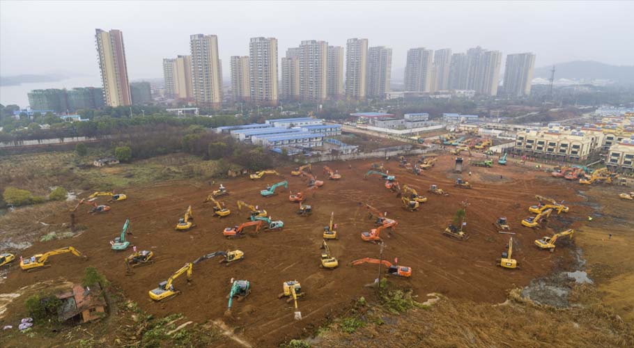 China to build new hospitals to treat coronavirus patients