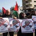 Palestinians protest against Trump's Middle-East proposal