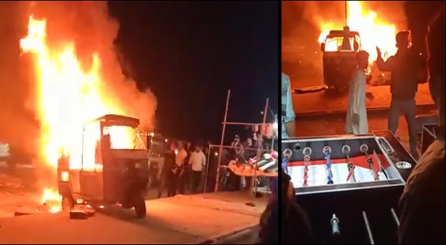 new Karachi road accident