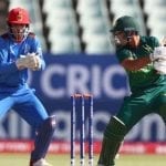 ICC U19 Word Cup: Pakistan beats Afghanistan by 6 wickets