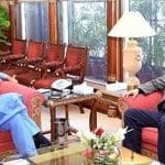 Federal Law Minister Farogh Naseem calls on PM Imran