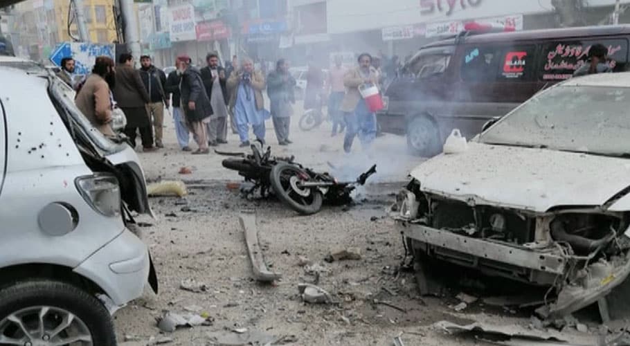 Seven killed including two police officials in blast near Quetta press club