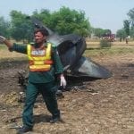 PAF jet crashes while on training mission near Shorkot
