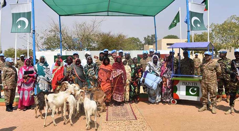 Pakistani peacekeeper forces win hearts with humanitarian aid in Darfur