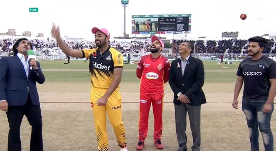 PSL 5: Peshawar Zalmi needs 196 runs to win against Islamabad United