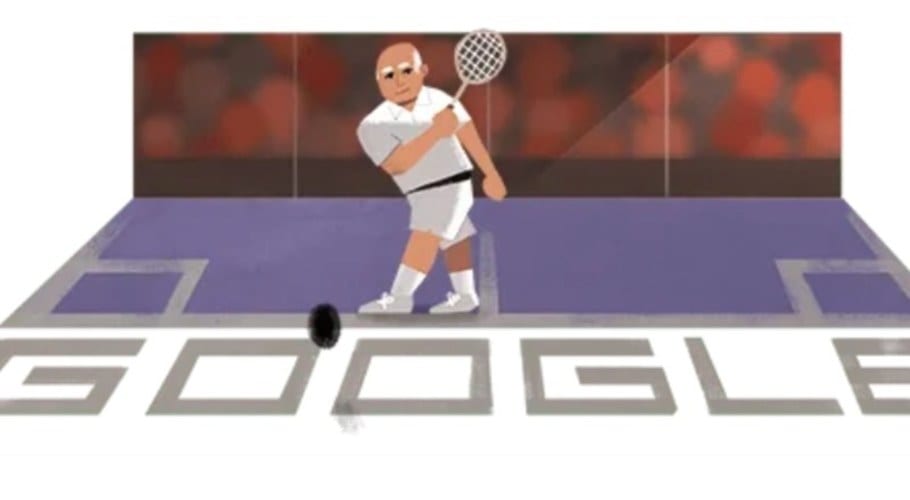 Google doodle pays tribute to Pakistani squash legend Hashim Khan