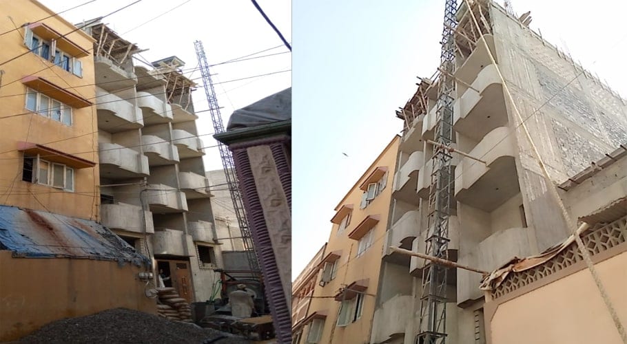 SBCA officials allegedly receiving bribe for illegal construction