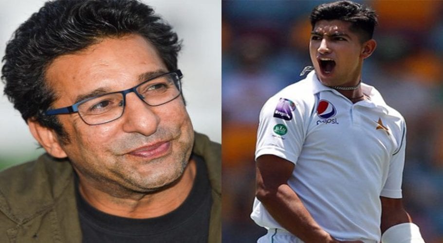 Wasim Akram picks Naseem Shah as his dream bowling pair
