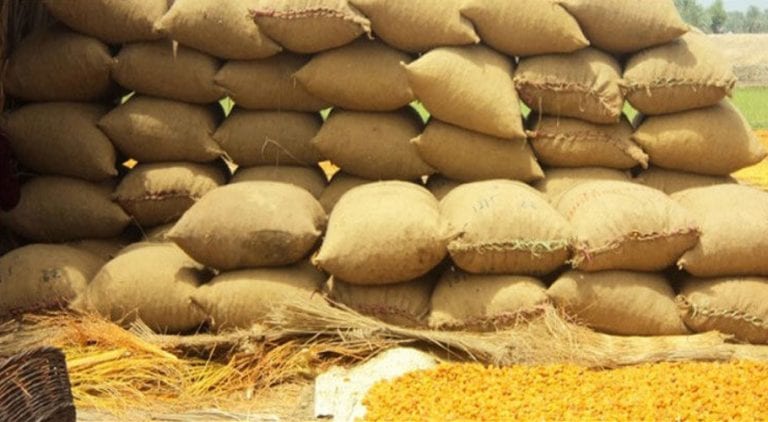 The total production of wheat iwas estimated at 27.33 million tons. Source: APP/FILE