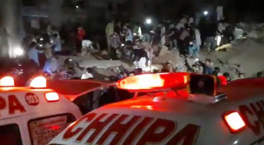 One dead, several injured as residential building collapse in Karachi’s Lyari  
