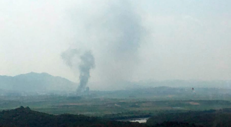 North Korea blows up joint liaison office with South, raising tensions