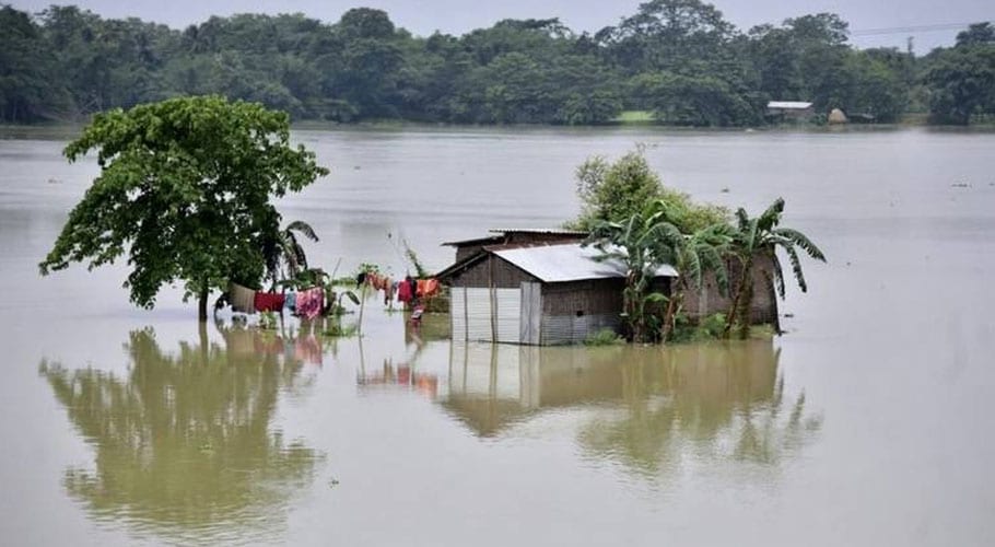 Monsoon floods in India, Nepal displace nearly 4m people