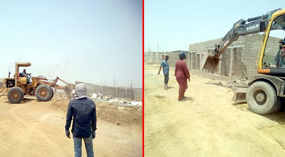 Over 130 illegal structures demolished in Karachi’s Orangi Town