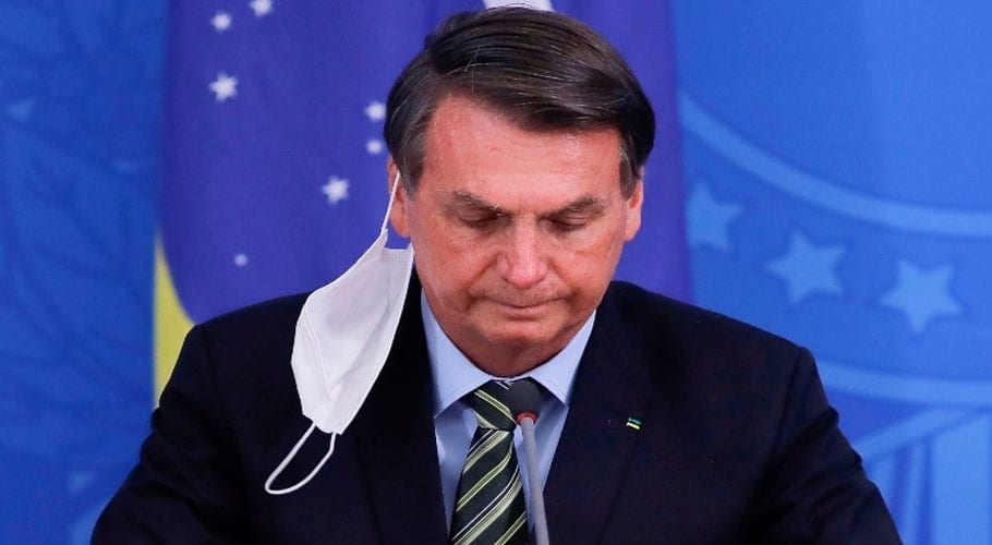 Brazil’s President Jair Bolsonaro tests positive for coronavirus