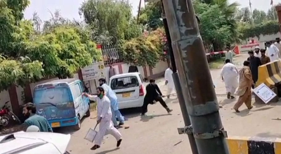 At least 8 injured in protest against housing society in Rawalpindi