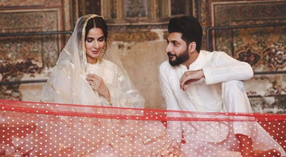 Saba Qamar and singer Bilal Saeed had filmed the music video for 'Qubool hai'. Source: FILE.