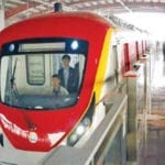 Orange Line Metro Train