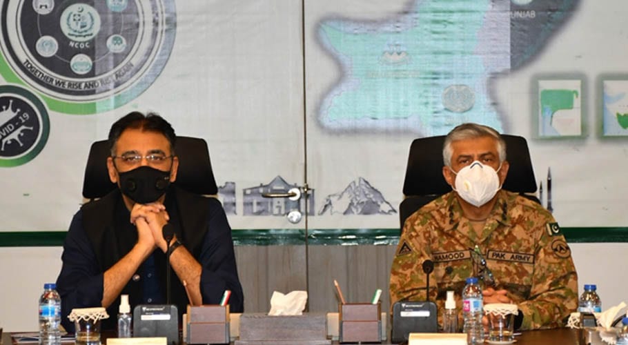 The coronavirus positivity rate hit 10.66% in Islamabad. Source: FILE.