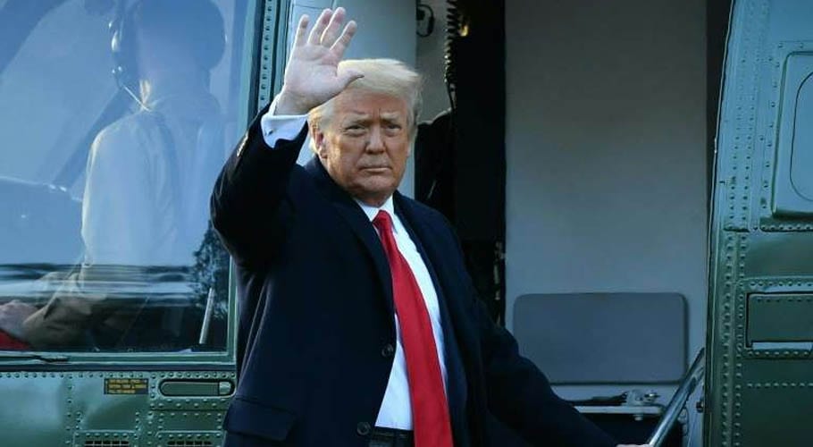 Trump was suspended from Facebook after posting a video during the attack on US Capitol. Source: AFP.