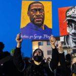 George Floyd was killed when police officer Derek Chauvin knelt on his neck. Source: Reuters.