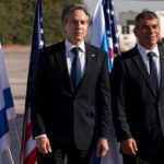 US Secretary of State Antony Blinken talks with Israeli Foreign Minister Gabi Ashkenazi. Source: Reuters