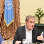 The foreign minister was speaking at dinner hosted by him at Pakistan Embassy in New York, Source: Radio Pakistan