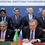 The protocol was signed by Pakistan’s Ambassador in Moscow Shafqat Ali Khan and the Russian Minister for Energy Nikolay Shulginov. Source: Twitter