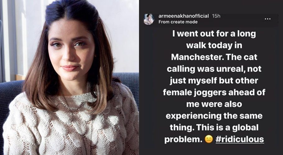 Pakistani actress Armeena Khan, who was earlier bashed on social media on her dress choices, recently claimed that harassment of women has become a global problem.
